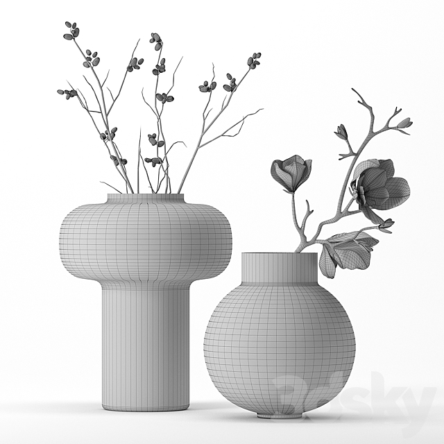 Bouquet 15 3DSMax File - thumbnail 4