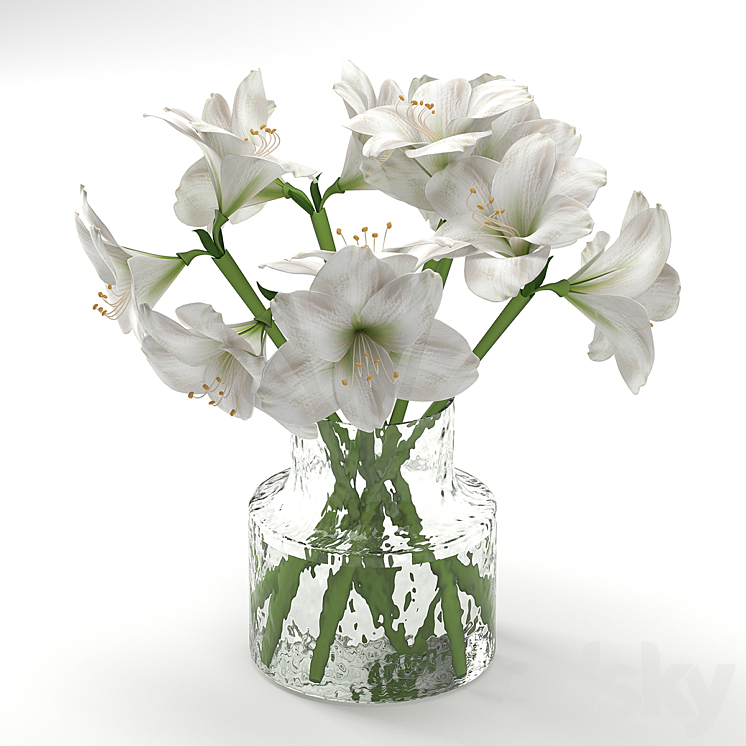 Bouquet 16 3DS Max - thumbnail 2