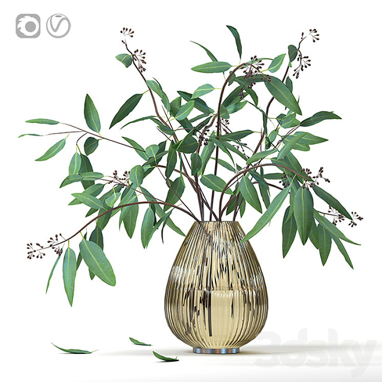 Bouquet 2 3DS Max Model - thumbnail 1