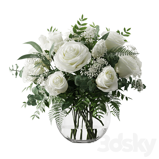 Bouquet 2 3DSMax File - thumbnail 1