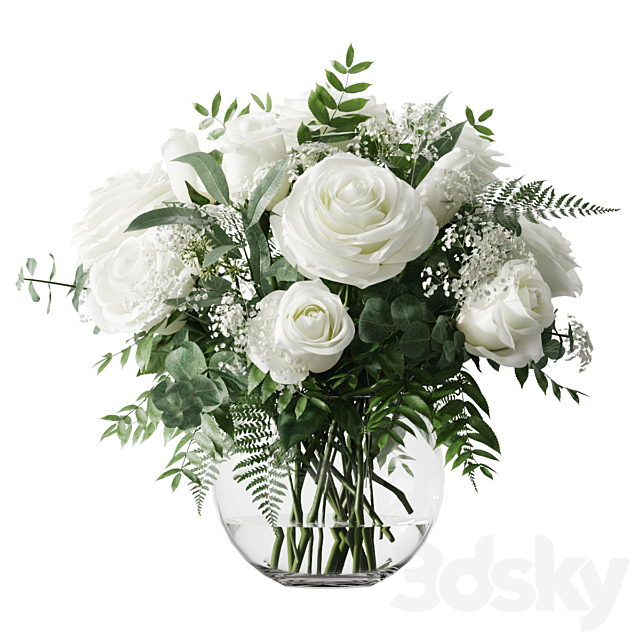 Bouquet 2 3DSMax File - thumbnail 2