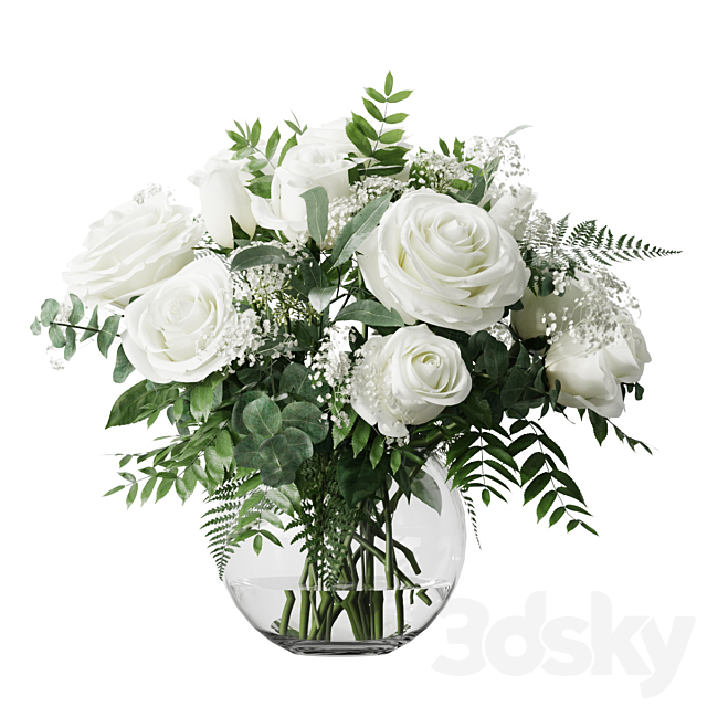 Bouquet 2 3DSMax File - thumbnail 4