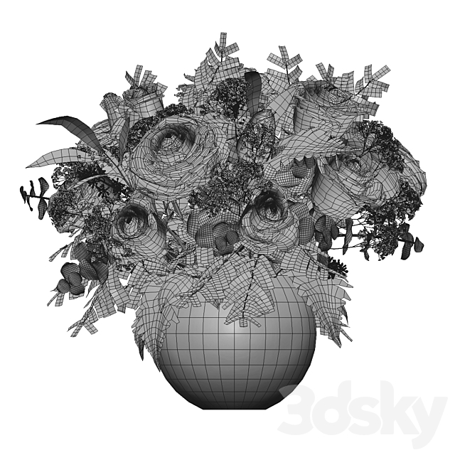 Bouquet 2 3DSMax File - thumbnail 5