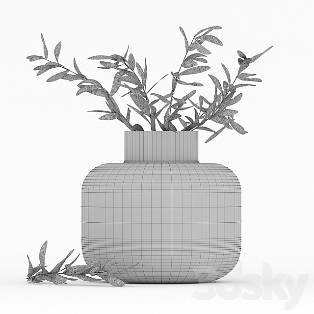 Bouquet 24 3DSMax File - thumbnail 4