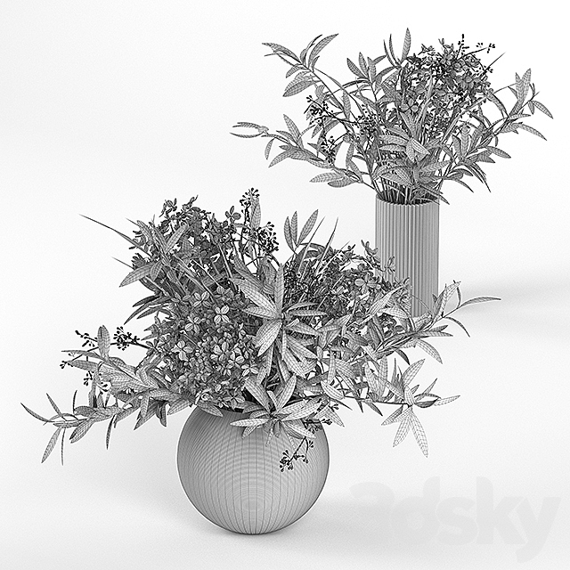 Bouquet 3 3DSMax File - thumbnail 4