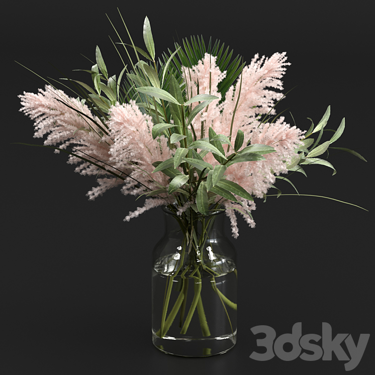 Bouquet. 3DS Max Model - thumbnail 1