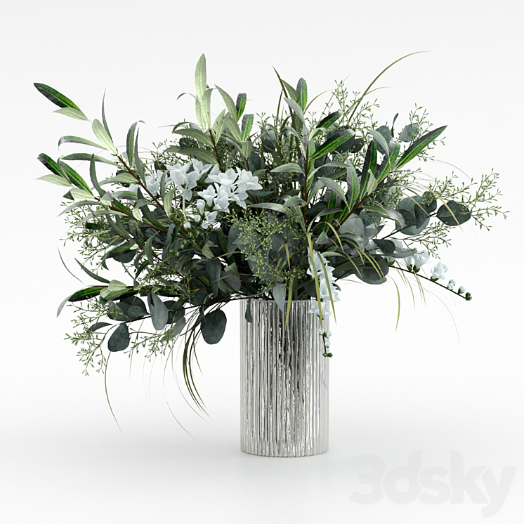 Bouquet 3DS Max - thumbnail 1