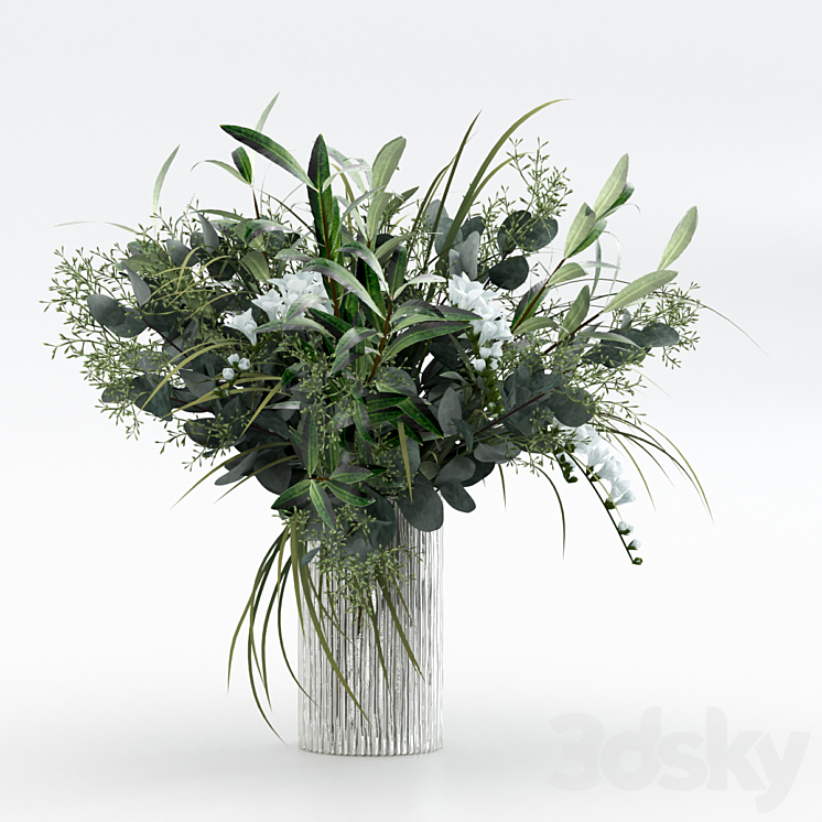 Bouquet 3DS Max - thumbnail 2