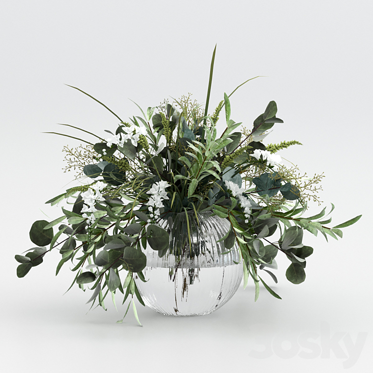 Bouquet 3DS Max - thumbnail 1