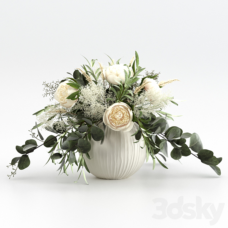 Bouquet 3DS Max - thumbnail 1