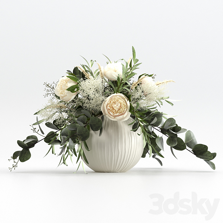 Bouquet 3DS Max - thumbnail 2