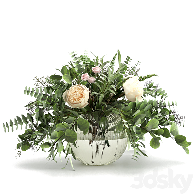 Bouquet 3DS Max - thumbnail 1