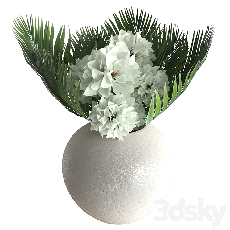 Bouquet 3DS Max - thumbnail 1