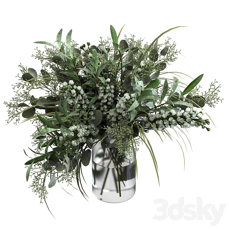 Bouquet 3DS Max - thumbnail 1