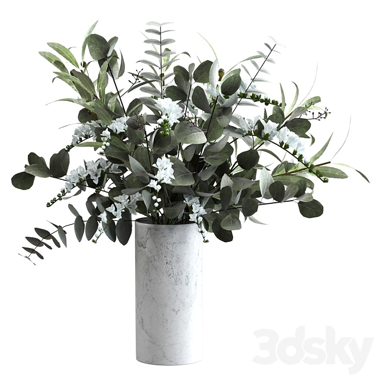 Bouquet 3DS Max - thumbnail 1