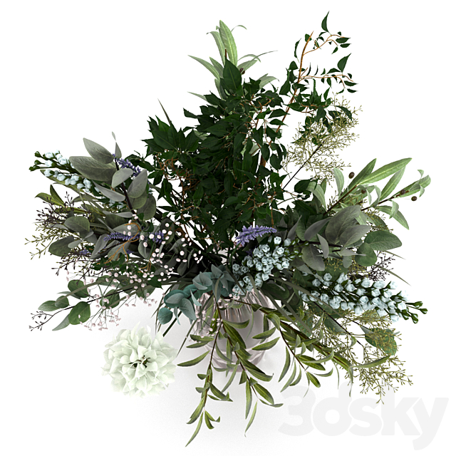 Bouquet 3ds Max - thumbnail 3