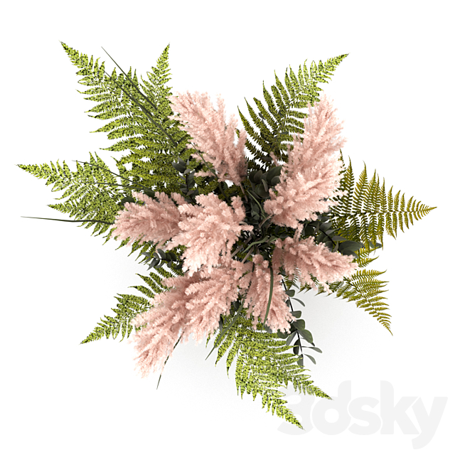 Bouquet. 3ds Max - thumbnail 3