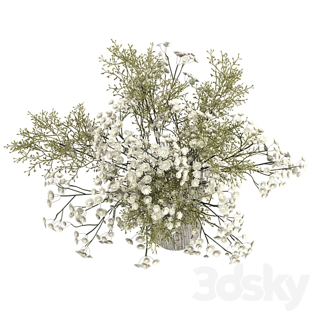 Bouquet 3DS Max Model - thumbnail 3