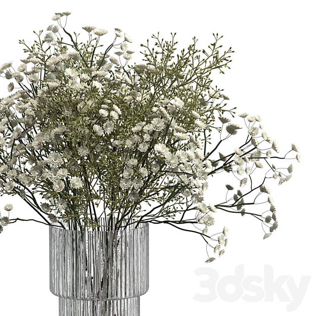 Bouquet 3DS Max Model - thumbnail 4