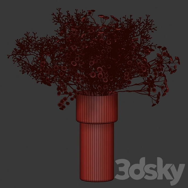 Bouquet 3DS Max Model - thumbnail 5