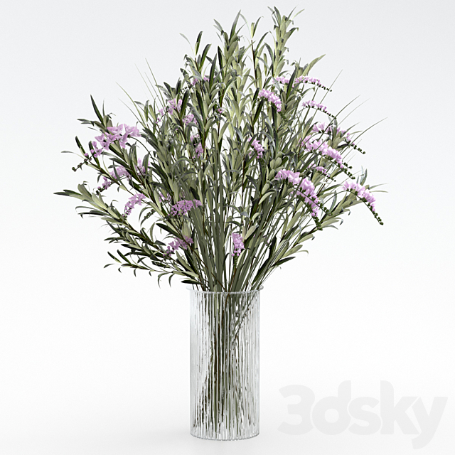 Bouquet. 3DS Max Model - thumbnail 2