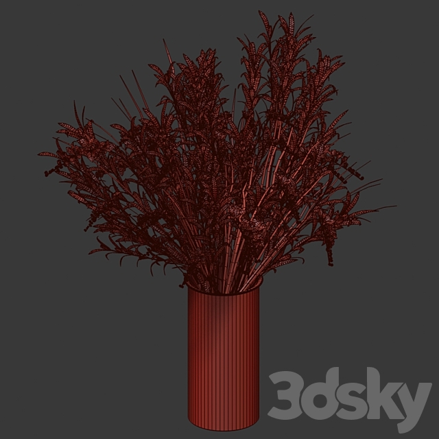 Bouquet. 3DS Max Model - thumbnail 5