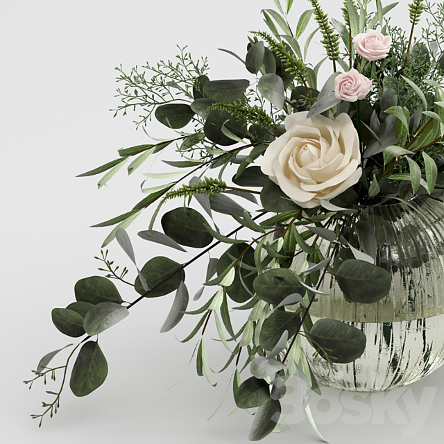 Bouquet 3DS Max Model - thumbnail 4