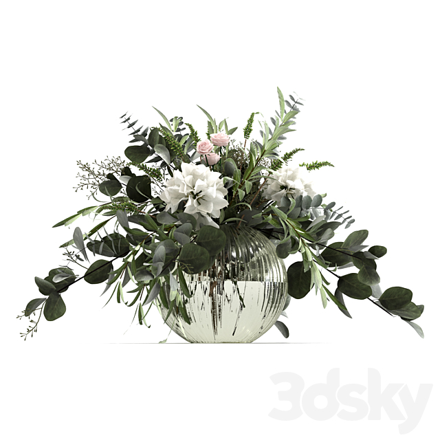 Bouquet 3DS Max Model - thumbnail 4