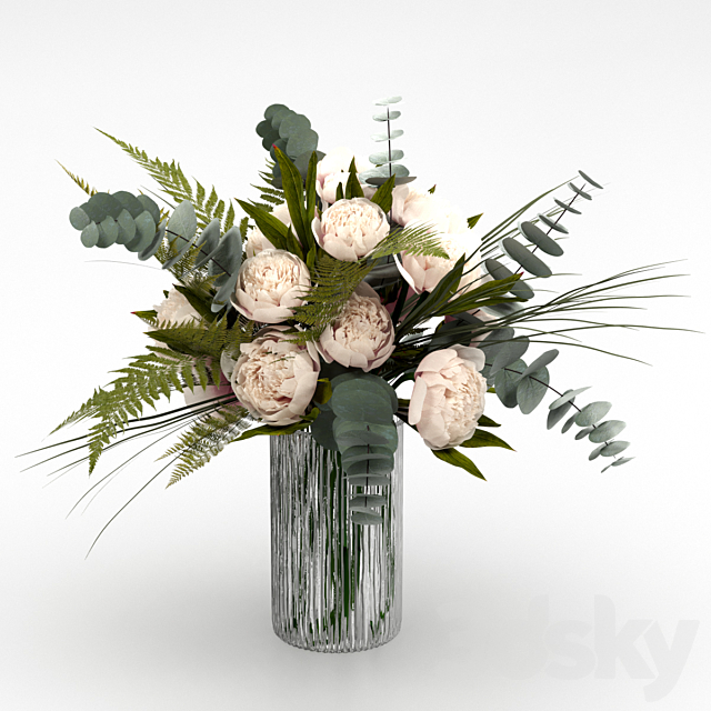 Bouquet. 3DSMax File - thumbnail 2