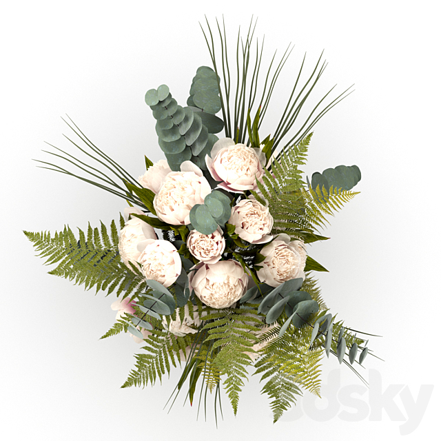 Bouquet. 3DSMax File - thumbnail 3