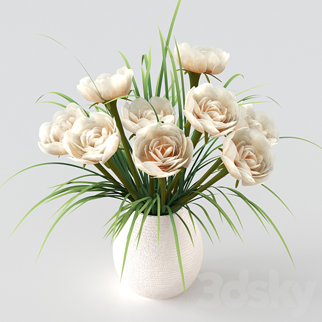 Bouquet 3DSMax File - thumbnail 2