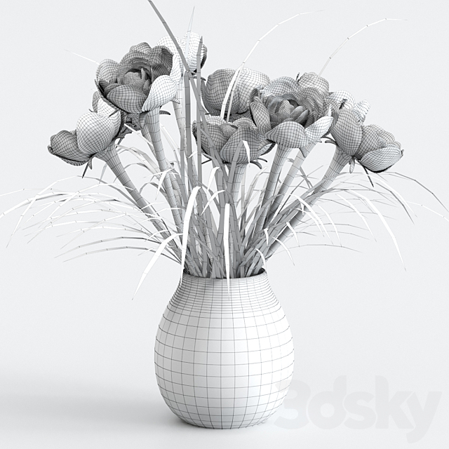 Bouquet 3DSMax File - thumbnail 3