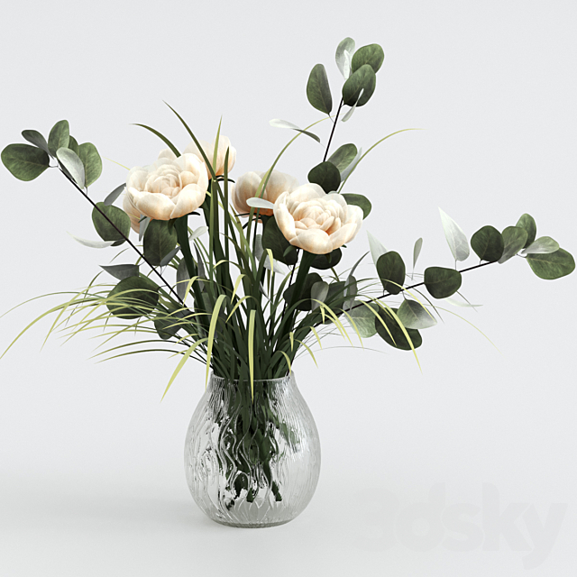 Bouquet 3DSMax File - thumbnail 1