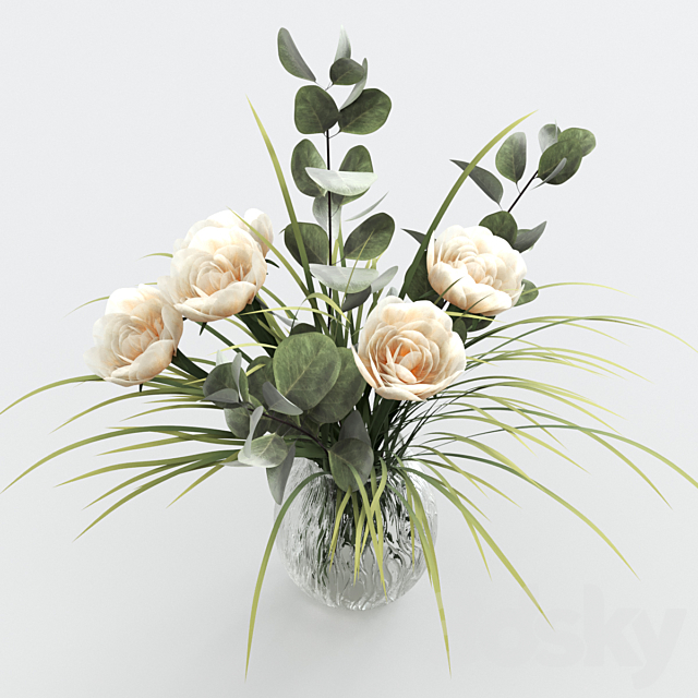 Bouquet 3DSMax File - thumbnail 2