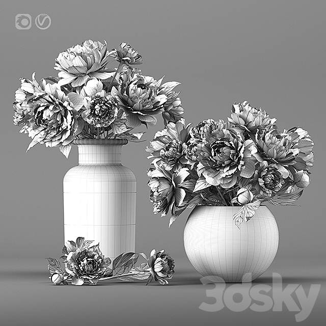 Bouquet 5 3DSMax File - thumbnail 4