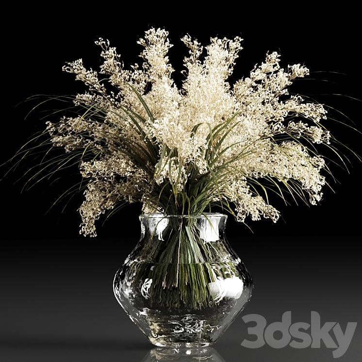 bouquet 9 3DS Max Model - thumbnail 2