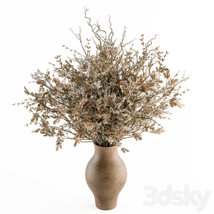 Bouquet – Autumn Branch in vase 56 3DS Max Model - thumbnail 1