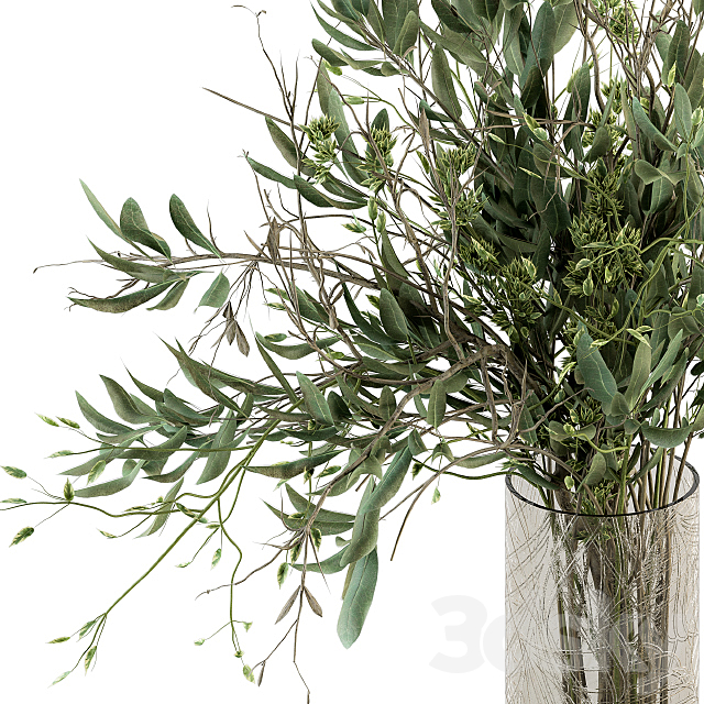 Bouquet – Branch in vase 22 3DS Max Model - thumbnail 2