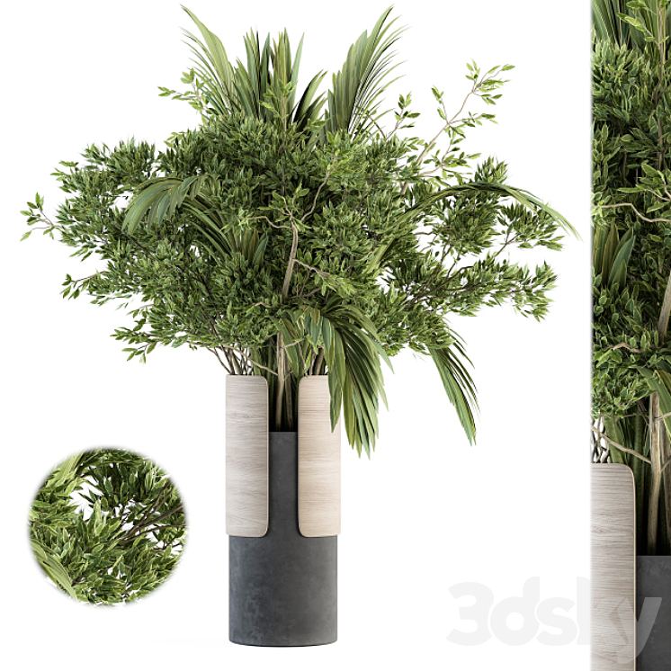 Bouquet – Branch in vase 27 3DS Max Model - thumbnail 1