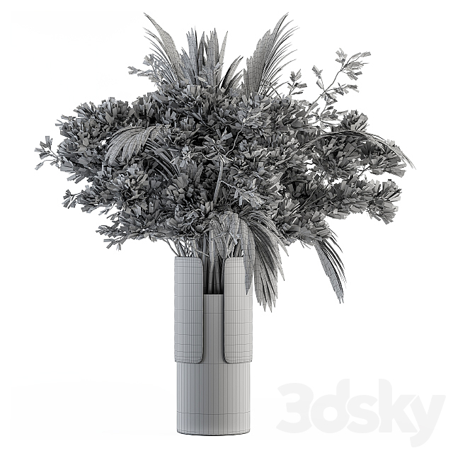 Bouquet – Branch in vase 27 3DS Max Model - thumbnail 5