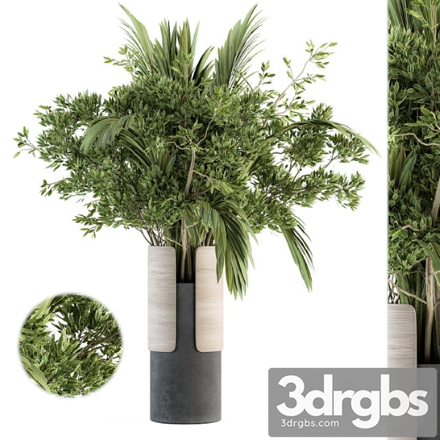 Bouquet Branch In Vase 27 3dsmax Download - thumbnail 1