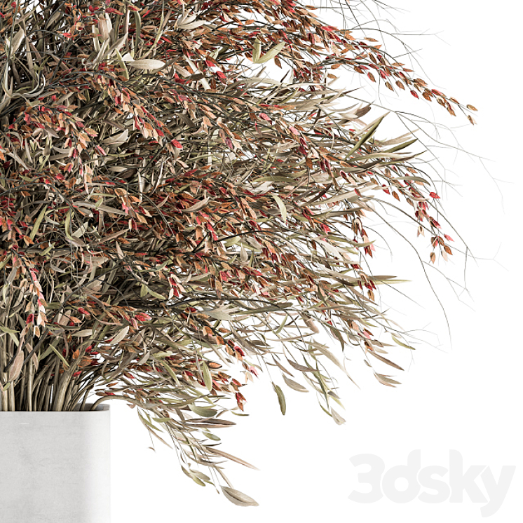 Bouquet – Branch in vase 37 3DS Max Model - thumbnail 2