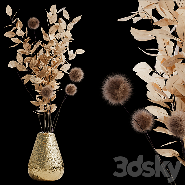 Bouquet collection 1 3DSMax File - thumbnail 2