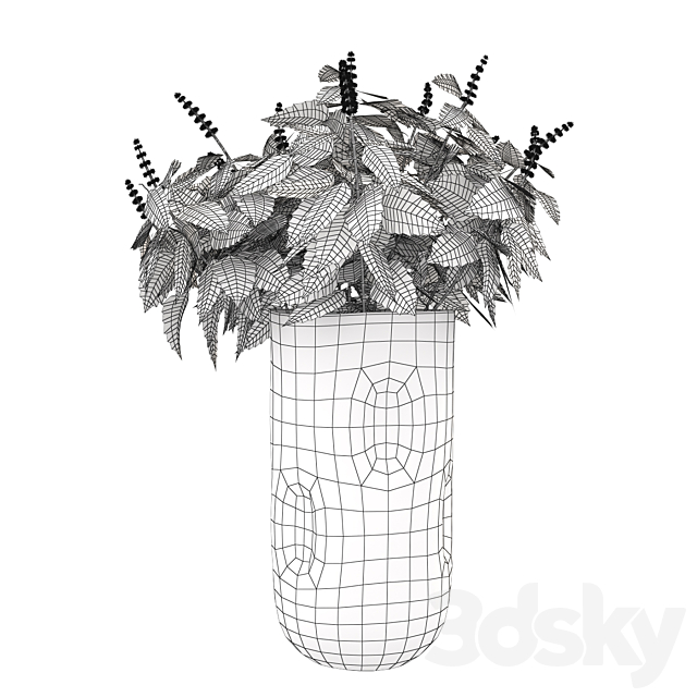 Bouquet in a vase 1 3DSMax File - thumbnail 3