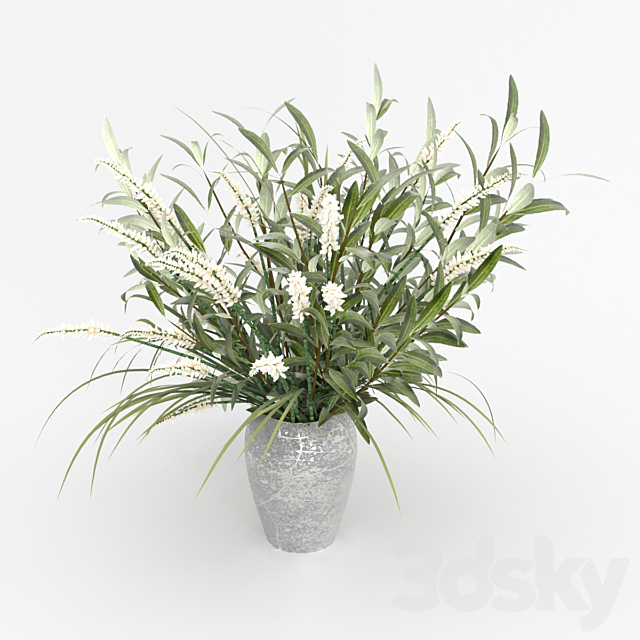 Bouquet in a vase 3DSMax File - thumbnail 3