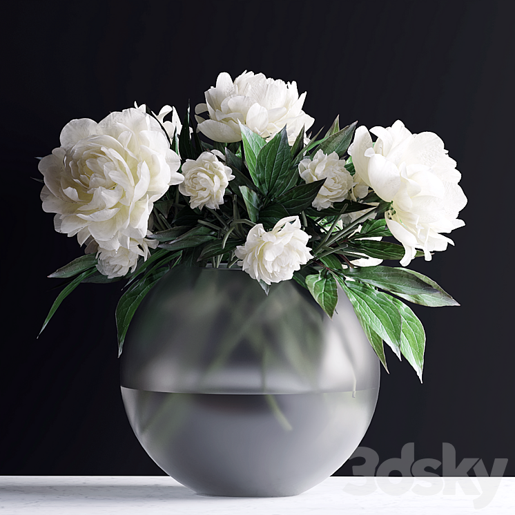 Bouquet in a vase 78 3DS Max - thumbnail 1