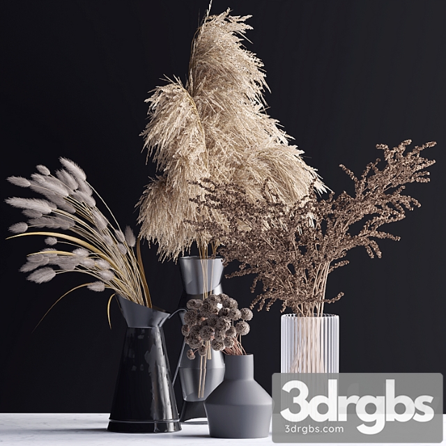 Bouquet in a Vase 80 3dsmax Download - thumbnail 1