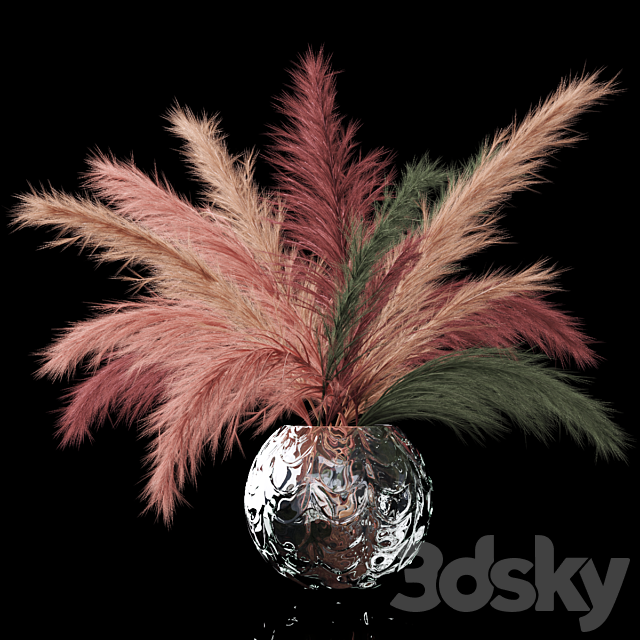 Bouquet in a vase 86 3DSMax File - thumbnail 1