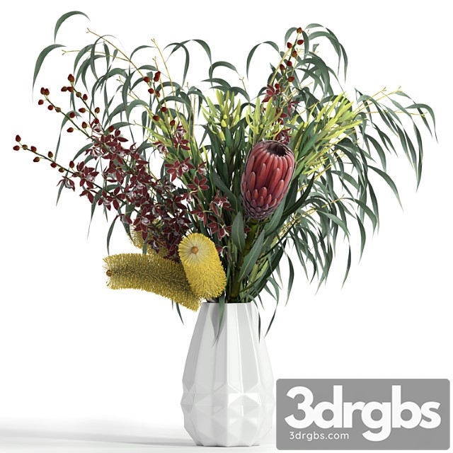 Bouquet in katsura vase - thumbnail 1