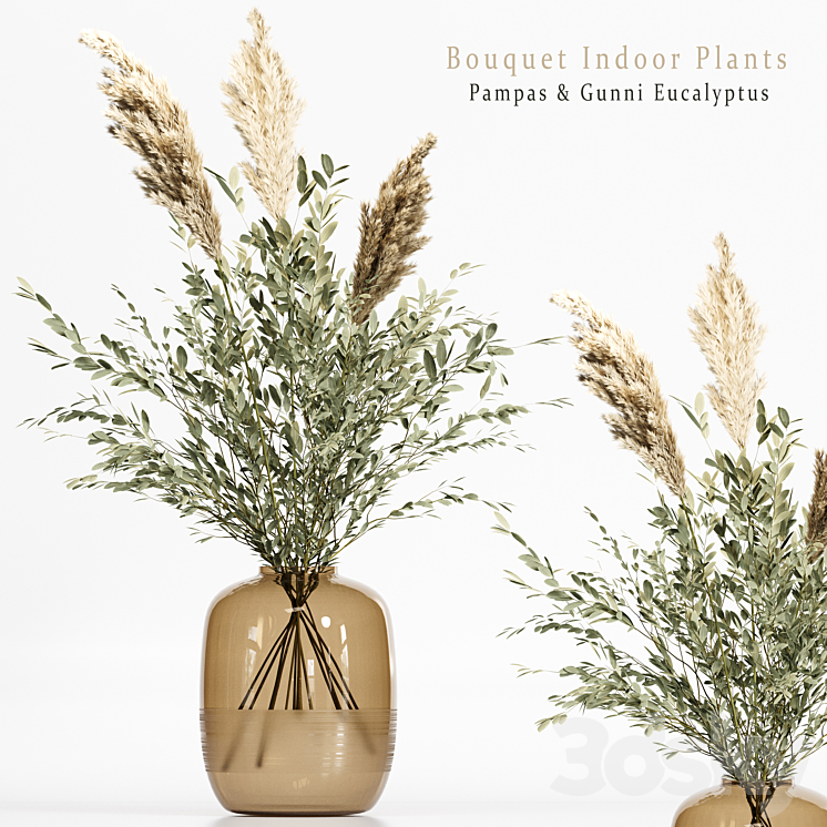 Bouquet Indoor Plants.017 3DS Max Model - thumbnail 3